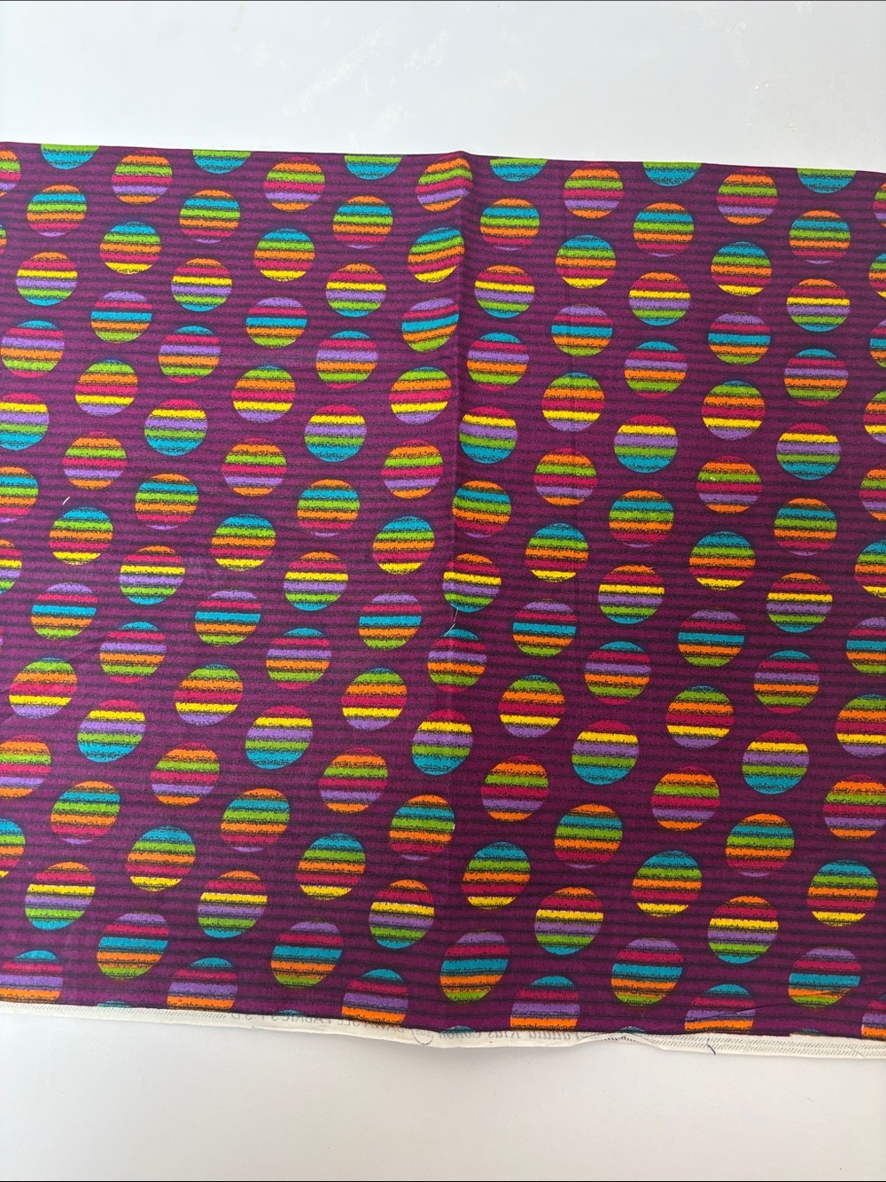 1 metre of fabric
